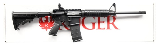 RUGER MODEL AR-556 SEMI-AUTO RIFLE.
