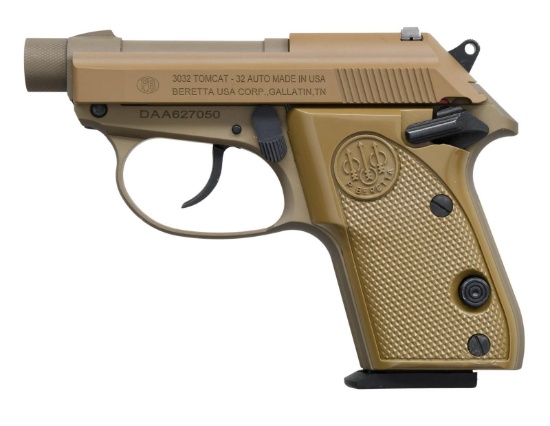 BERETTA 3032 TOMCAT SEMI AUTO PISTOL.
