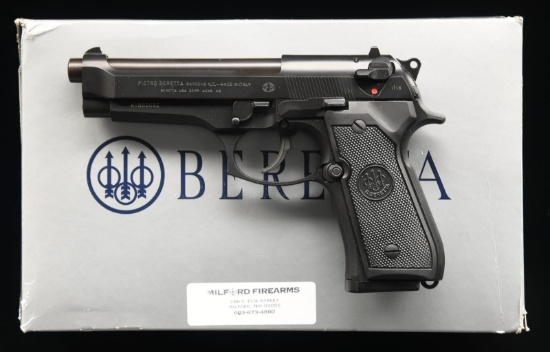 BERETTA 92FS SEMI AUTO PISTOL.