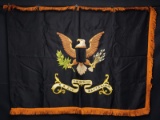 RARE WW2 652ND TANK DESTROYER BATTALION FLAG.