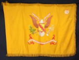 PAIR OF 32ND ARMOR REGIMENT FLAGS, 3RD & 4TH