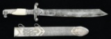 WWII GERMAN RAD LEADER'S DAGGER/HEWER BY EICKHORN.