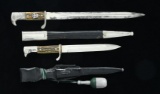 2 WWII GERMAN DRESS BAYONETS.