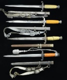 4 WWII GERMAN ARMY DAGGERS.