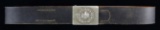 WWII GERMAN ARMY ENLISTED MAN'S BELT & BUCKLE.
