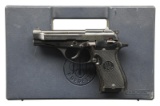 BERETTA 87BB SEMI AUTO PISTOL.