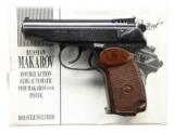 BAIKAL IJ70 MAKAROV SEMI AUTO PISTOL.