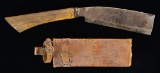VIETNAMESE CHOPPING KNIFE BROUGHT BACK BY