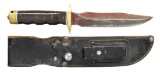 #1789 UNSIGNED FIGHTING KNIFE.