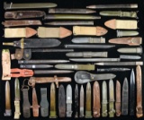 47 MILITARY BAYONET SCABBARDS, FIGHTING KNIFE