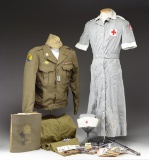 WWII 45th/103rd UNIFORM & EPHEMERA GROUP.