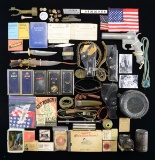 LARGE LOT OF MOSTLY US MILITARIA.
