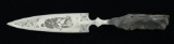 WWI FRENCH/BELGIAN DAGGER FROM THE BATTLE OF