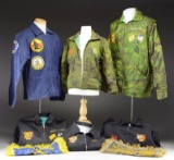VIETNAM SOUVENIER JACKETS & SOUVENIR PILLOW