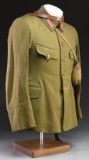 WWII JAPANESE CAPTAIN'S TUNIC, SWORD BELT, & MORE.