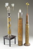 3 EXCEPTIONALLY LARGE PIECES OF TRENCH ART.