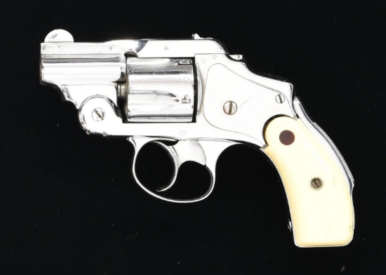S&W SAFTEY HAMMERLESS REVOLVER.