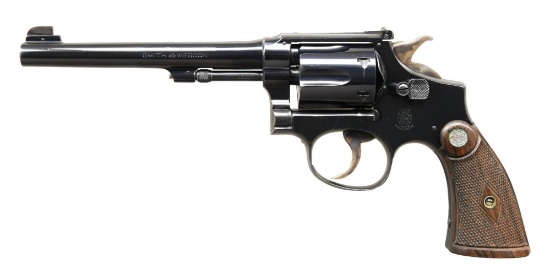 SMITH & WESSON K22 OUTDOORSMAN DA REVOLVER.
