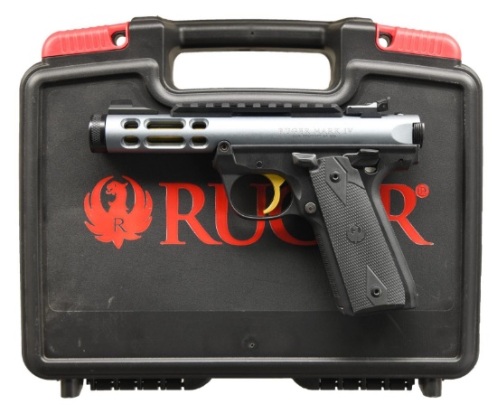 RUGER MARK IV 22/45 LITE SEMI-AUTO PISTOL.