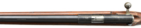 BELGIAN BROWNING T BOLT 22 STRAIGHT PULL RIFLE.