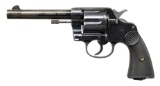 COLT NEW SERVICE DOUBLE ACTION REVOLVER WITH