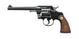 COLT OFFICIAL POLICE PRE WAR REVOLVER.