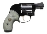 SMITH & WESSON 38 AIRWEIGHT DA REVOLVER.