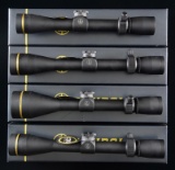 GROUP OF 4 LEUPOLD VX-3HD RIFLE SCOPES