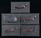 5 CRIMSON TRACE LASER PISTOL SIGHTS.