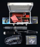 SPOTTING SCOPE & BINOCULAR LOT.