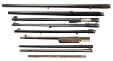 LOT OF RIFLE BARRELS.