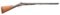 UNMARKED SIDELOCK PERCUSSION SXS SHOTGUN.