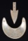 A REVOLUTIONARY WAR STYLE SILVER GORGET & A