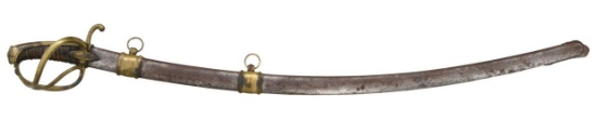 CIRCA 1810-1830 FRENCH DRAGOON OFFICER’S SABER.