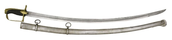FRENCH HUSSAR SABER.
