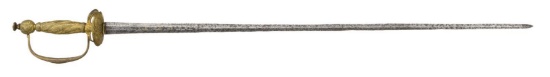 AN EARLY FRENCH SMALLSWORD.