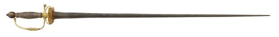 COMPOSITE 18th CENTURY FRENCH SMALLSWORD.
