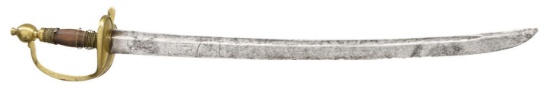 18th CENTURY EUROPEAN INFANTRY HANGER.