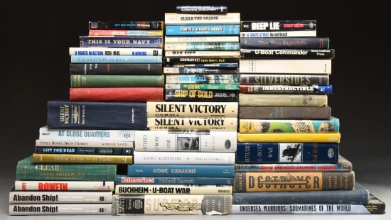 40+ BOOKS ON SUBMARINES & OTHER NAVAL STORIES.