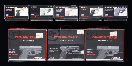 ASSORTMENT OF CRIMSON TRACE LASERS.