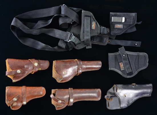 LOT OF 8 COMMERCIAL HOLSTERS