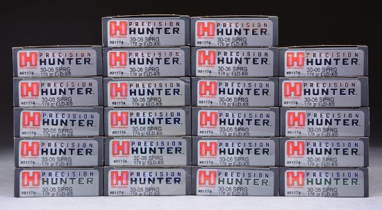 440 RDS. (22 BOXES) HORNADY 30-06 PRECISION HUNTER