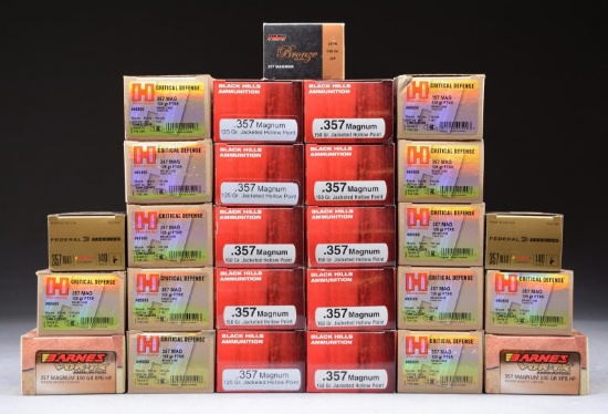 930 RDS. (27 BOXES) 357 MAG AMMO.