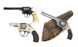 3 HARRINGTON & RICHARDSON DA REVOLVERS.