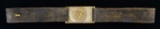 US M1851 SWORD BELT PLATE WITH BELT.