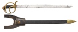 19th CENTURY EUROPEAN SWORD.