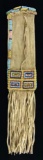 FINE DECORATIVE AMERICAN INDIAN PIPE BAG.