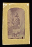 NATIVE AMERICAN TINTYPE.