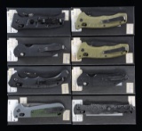 GROUP OF 8 DESIRABLE BENCHMADE BLACK CLASS