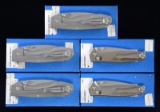 GROUP OF 5 HIGH QUALITY BENCHMADE MANUAL OPEN